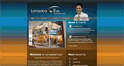 Desktop Screenshot of larrazabaleye.com